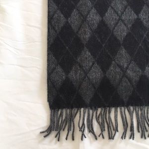 Cashmere scarf.